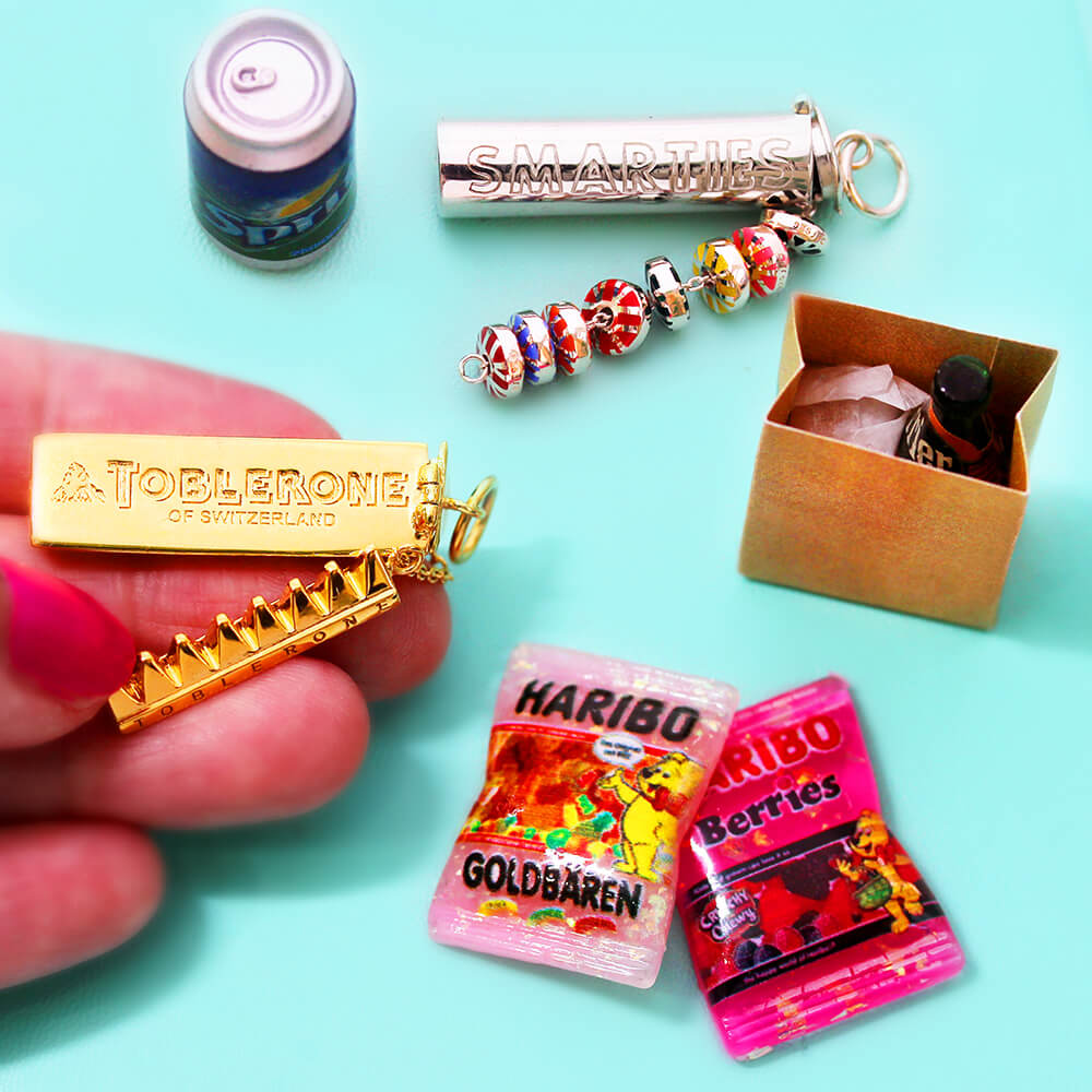 Gold Chocolate Charm, Swiss Toblerone - JET SET CANDY (1720177459258)