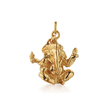 Gold Ganesha Charm