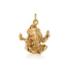 Ganesha Charm India Solid Gold