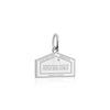Papua New Guinea Passport Stamp Charm Silver