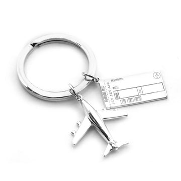 1 Boarding Pass Charm Key Ring Bundle