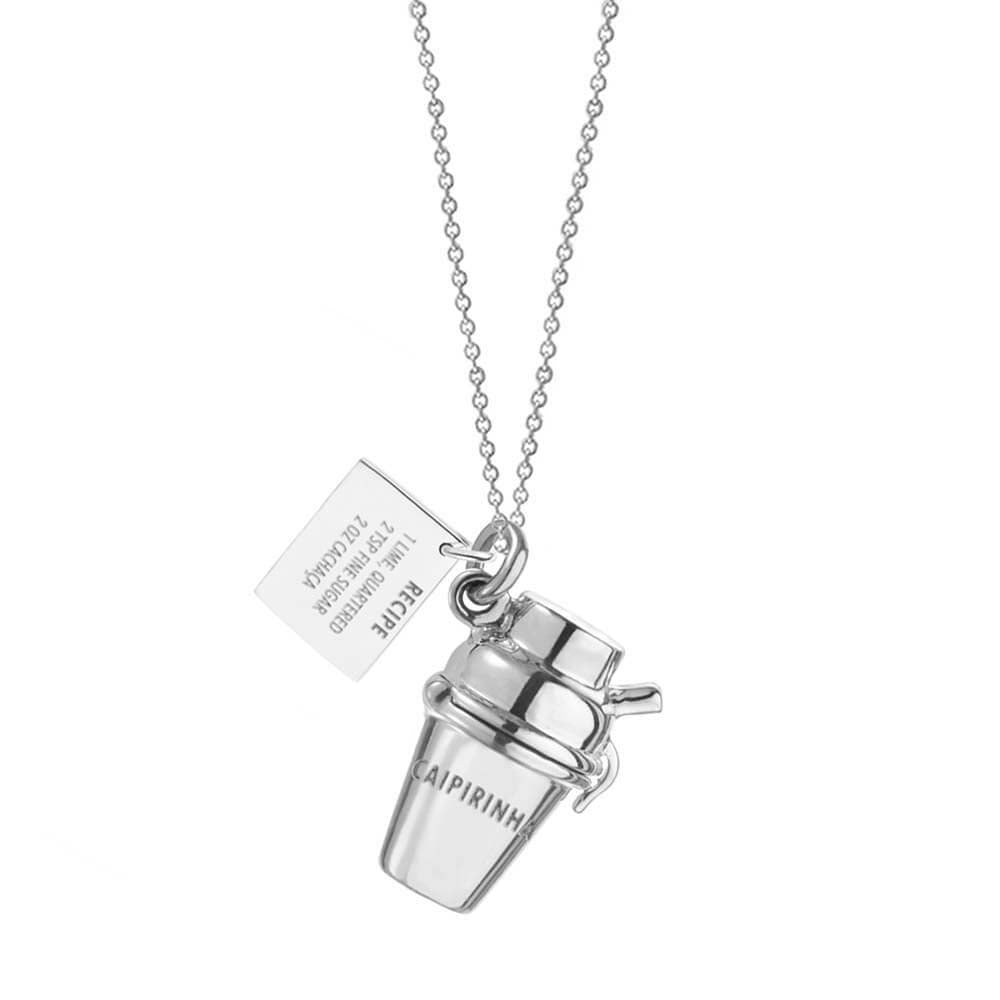 Silver Brazil Charm, Caipirinha Shaker (SHIPS JUNE) - JET SET CANDY  (1720176443450)