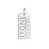 Silver Indianapolis Charm, IND Luggage Tag - JET SET CANDY (2396428107834)