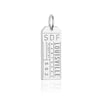Silver Louisville Kentucky SDF Luggage Tag Charm - JET SET CANDY  (4477284548696)