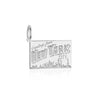 Postcard Customizable Charm New York City Silver