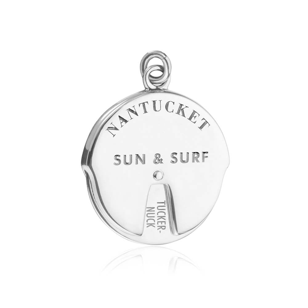 Silver Nantucket Spinner Charm (6704971874488)
