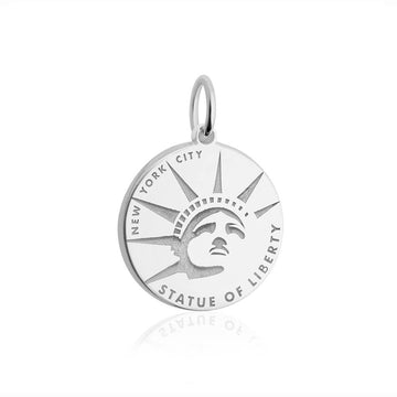 Statue of Liberty Charm New York City Silver