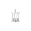 Las Vegas Lucky Dice Charm, Silver