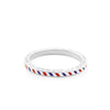 Air Mail Ring, Slim, Silver
