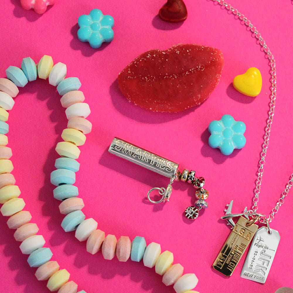 Silver London Charm, British Candy - JET SET CANDY (1720171757626)
