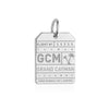 Silver Cayman Islands Charm, GCM Luggage Tag (SHIPS JUNE) - JET SET CANDY  (1720184668218)