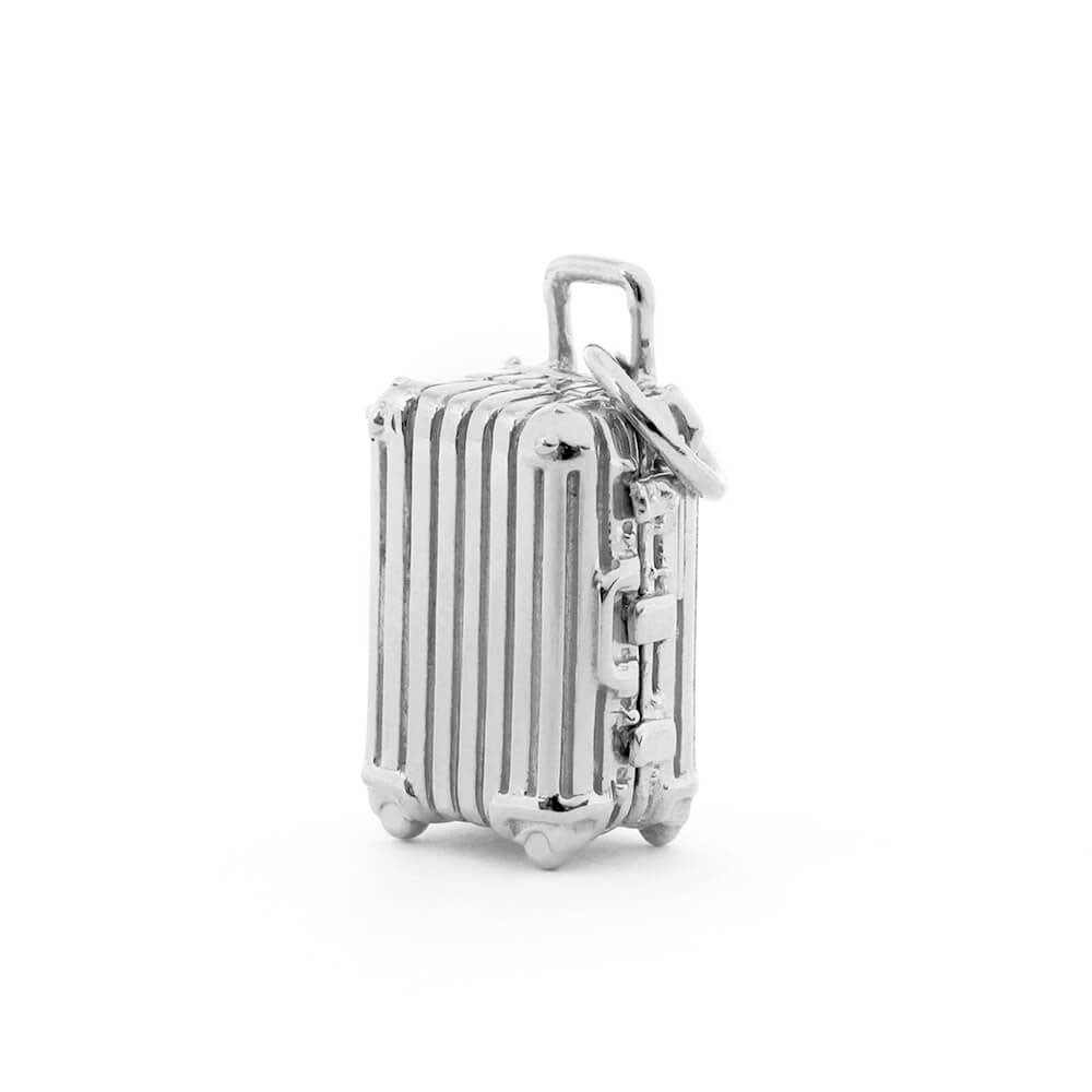 Silver Cult Classic Suitcase Charm - JET SET CANDY (7532598460664)