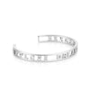 Explore Dream Discover Cuff, Silver