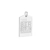 Silver Berlin Charm, BER Luggage Tag - JET SET CANDY  (1720191811642)