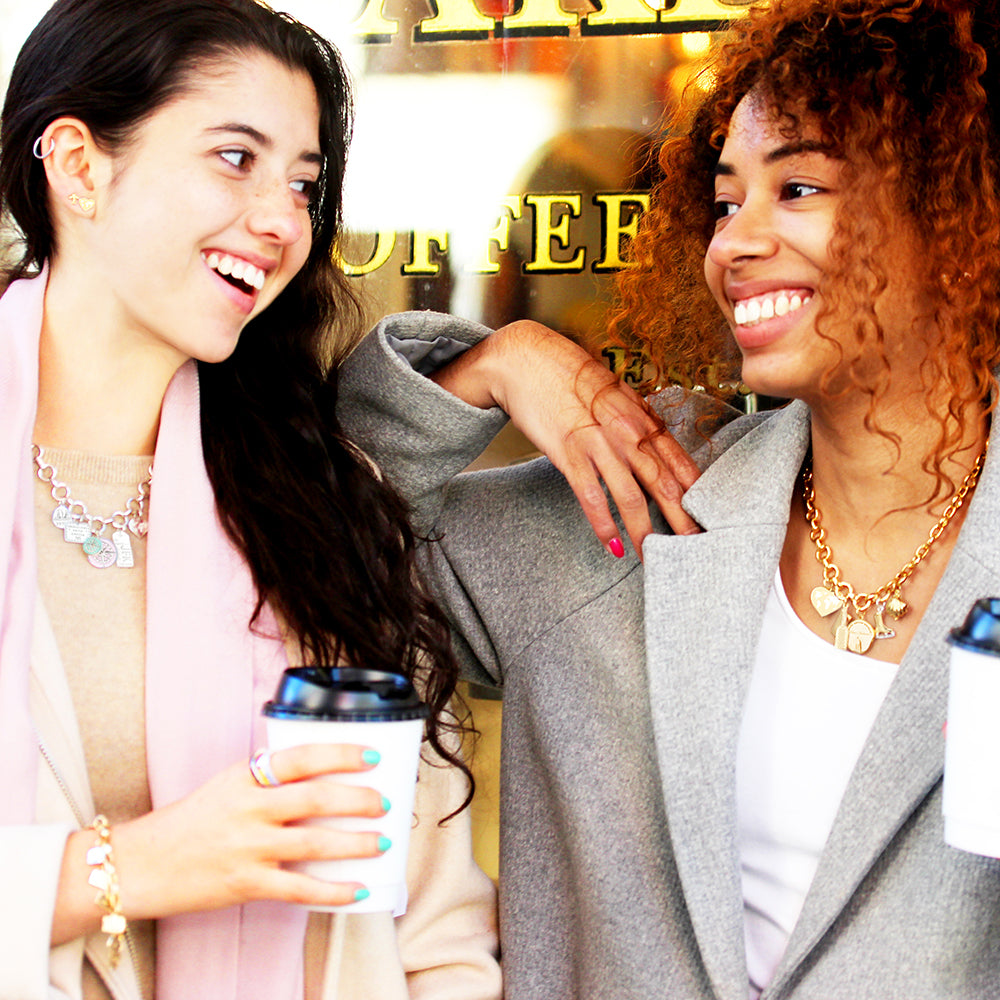 Gold Vermeil Infinity Link Charm Necklace (Ships Nov.) (6103380099256)