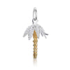 Palm Tree Two-Tone Solid Gold