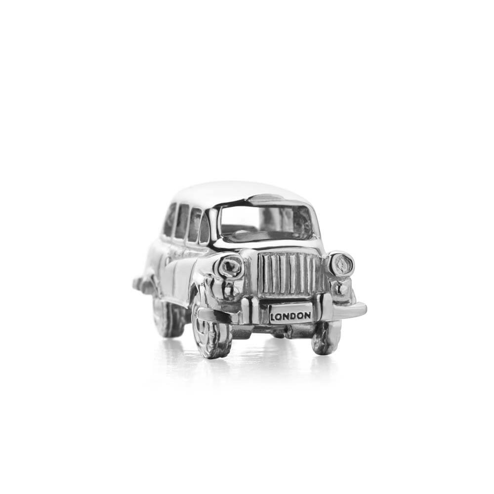 Silver London Taxi Charm - JET SET CANDY  (1720170020922)