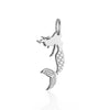 Mermaid Charm Silver