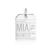 Silver USA Charm, MIA Miami Luggage Tag - JET SET CANDY  (1720192368698)