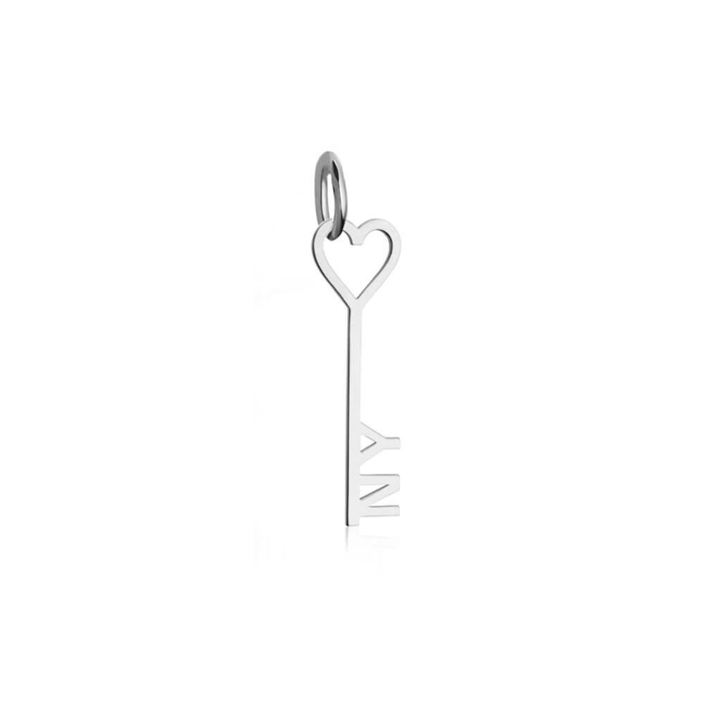 Mini Silver I Heart NY Charm - JET SET CANDY (7805131849976)
