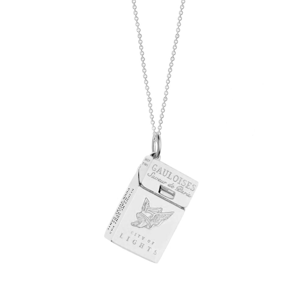 cigarette pendant French Cigarette Charm cigarette pendant French Cigarette Charm