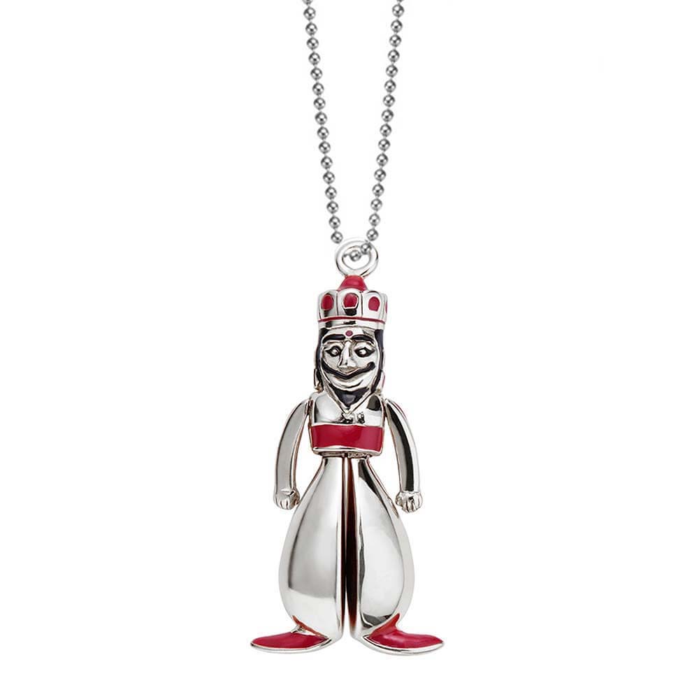 Silver India Charm, Indian Rajasthan Puppet - JET SET CANDY  (1720168808506)