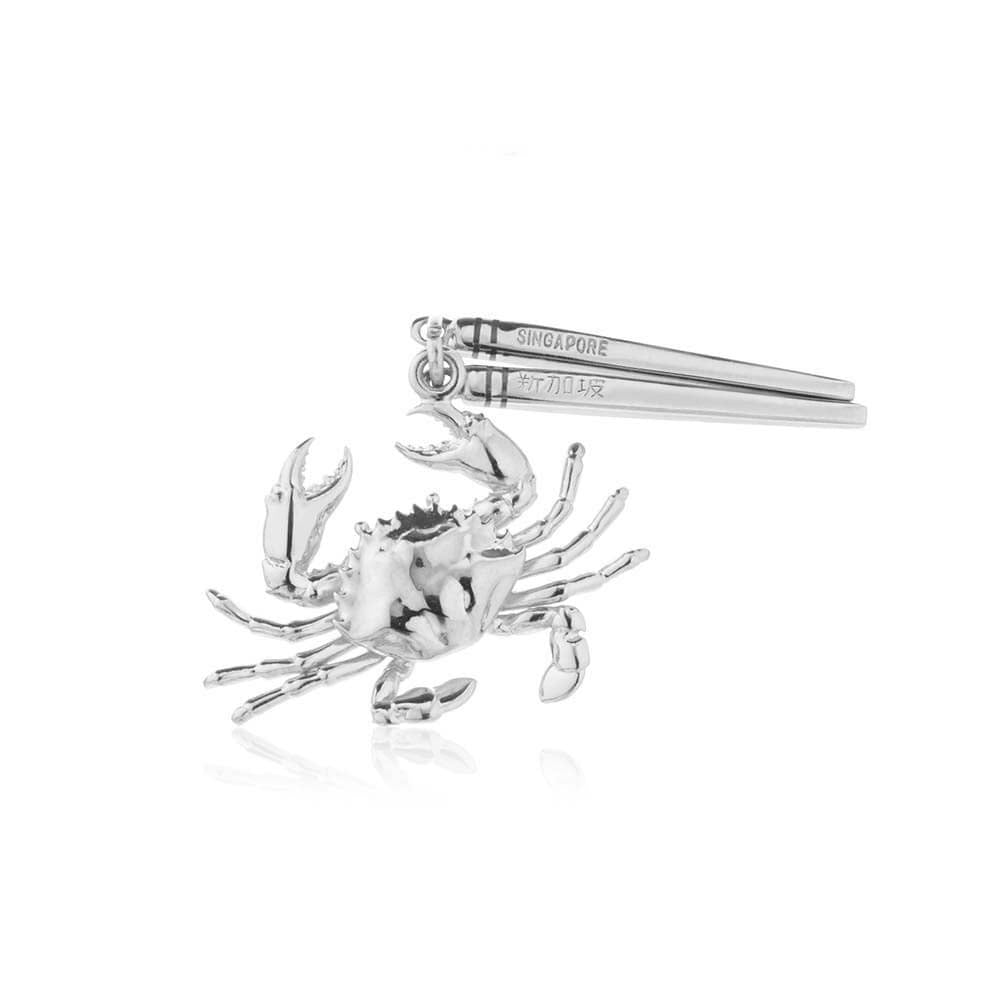 Chilli Crab and Chopsticks Charm Singapore Silver – JET SET CANDY