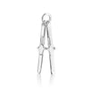 Skis Charm Silver