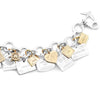 SILVER AND SOLID GOLD CHARM BRACELET BUNDLE (4401063592024)