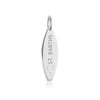 Surfboard Charm St. Barths Caribbean Silver