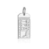 Silver Florida Charm, TPA Tampa Luggage Tag (SHIPS JUNE) - JET SET CANDY  (1720188272698)