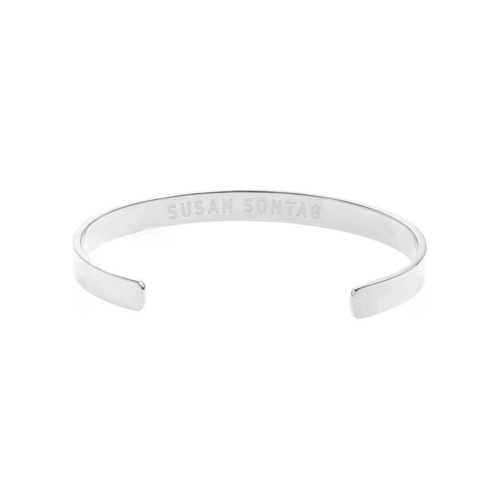 Silver Inspirational Cuff 