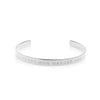 Not All Those Who Wander Are Lost Cuff, Silver