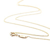 Solid Gold Cable Chains, from 14"