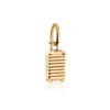 Suitcase Charm, Gold Mini