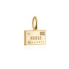 Mini Solid Gold Norway Passport Stamp Charm (4728494686296)