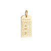 Gold Asia Charm, CMB Sri Lanka Luggage Tag - JET SET CANDY  (1720193744954)