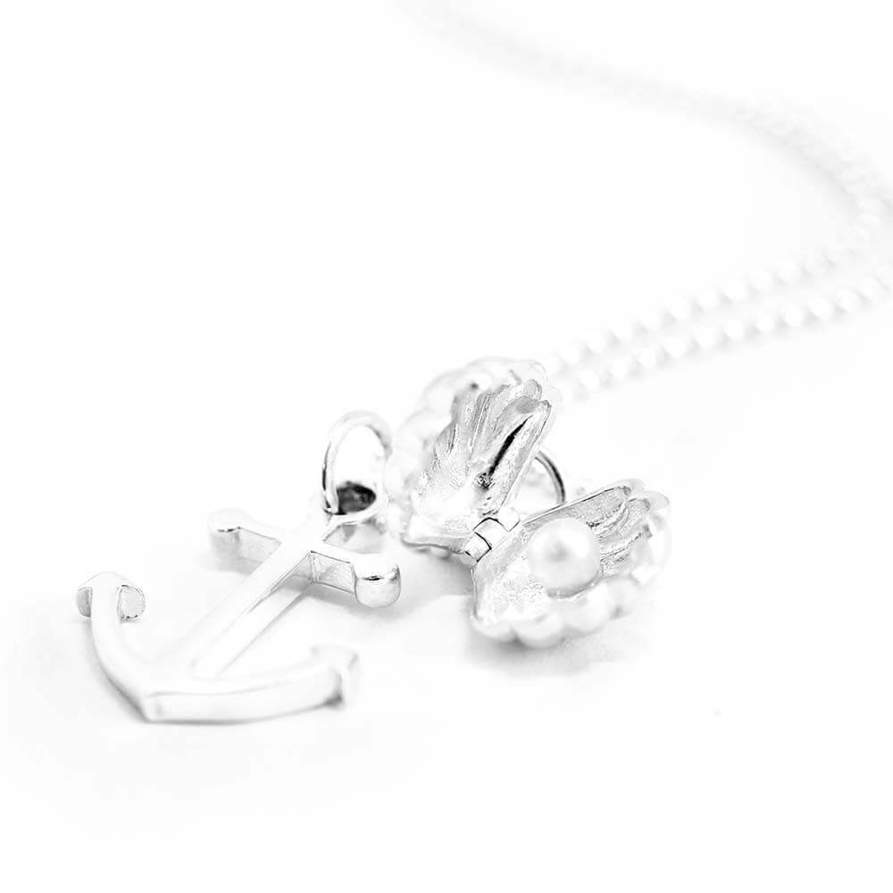 Silver Anchor Charm - JET SET CANDY (1720177360954)