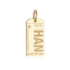 Solid Gold Travel Charm, HAN Hanoi Luggage Tag - JET SET CANDY  (1720178966586)